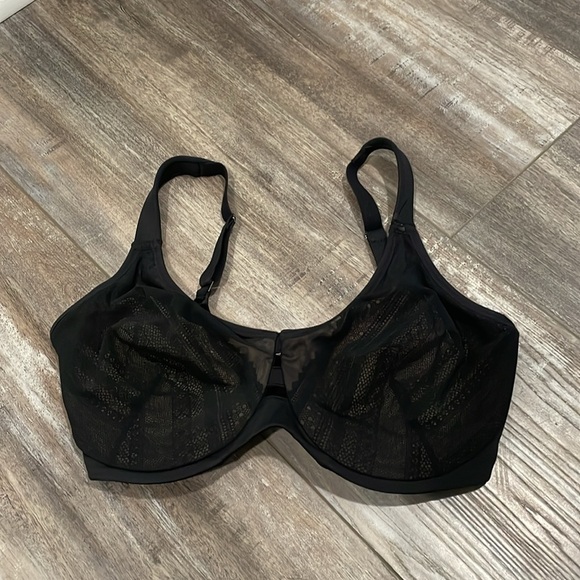 SPANX Illusion Lace Minimizer Bra top black 32G - Picture 5 of 8